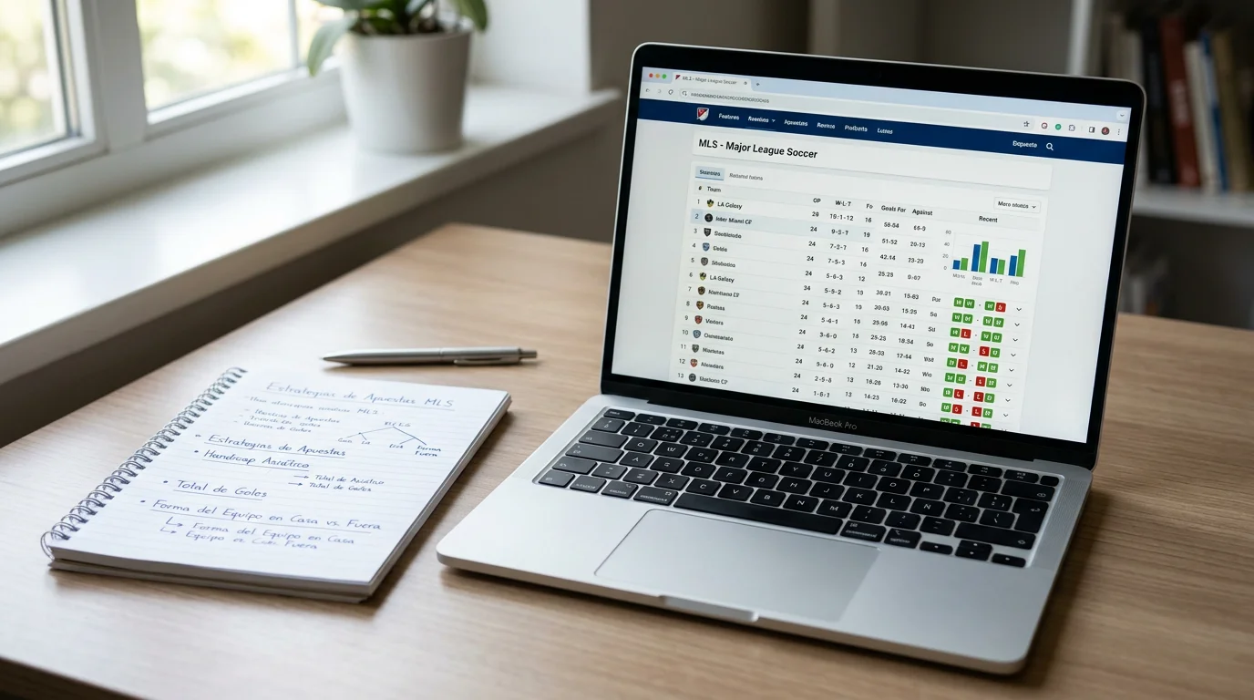 Estrategias de apuestas MLS con gráficos de análisis deportivo